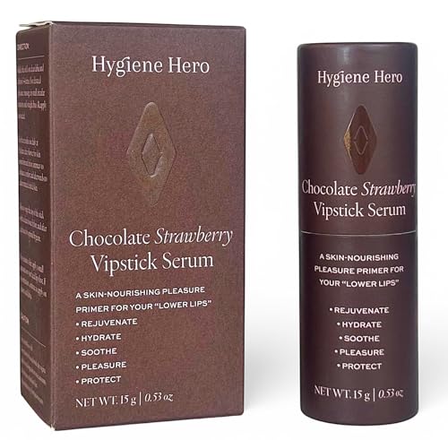 vipstick sexual enhancer serum for women  serum for vulva  intimate grooming  soothe hydrate and protect your labia chocolate strawberry 053oz