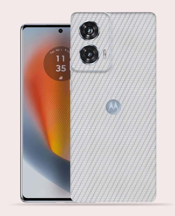 Trance Moto Edge 50 Fusion 5g Mobile Back Skin Rear Screen Guard Protector Film Wrap (Coverage - Back+Camera+Sides)