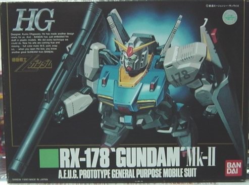 Gundam 1/144 Scale High Grade Model Kit RX-178 Gundam Mk-II      Toy