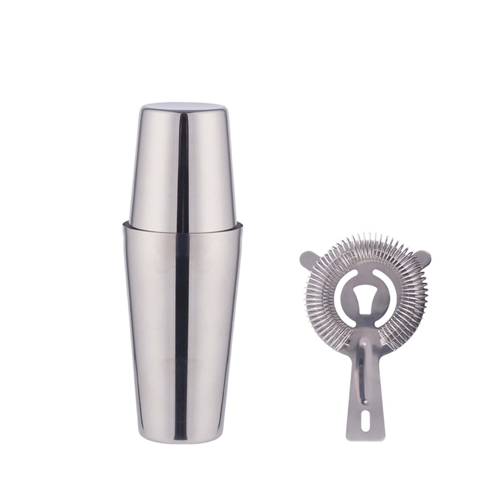 Miscelatore per Vino Cocktail Shaker Acciaio Inossidabile Bar Cocktail Shaker Professional Bartender Cocktail Shaker con Filtro Bar Bartender Kit Shaker per Cocktail