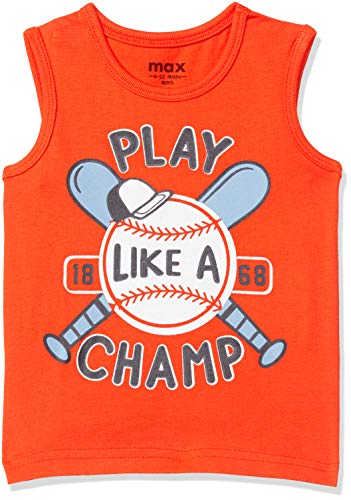 Image of Max Boys Printed Crew Neck T-Shirt