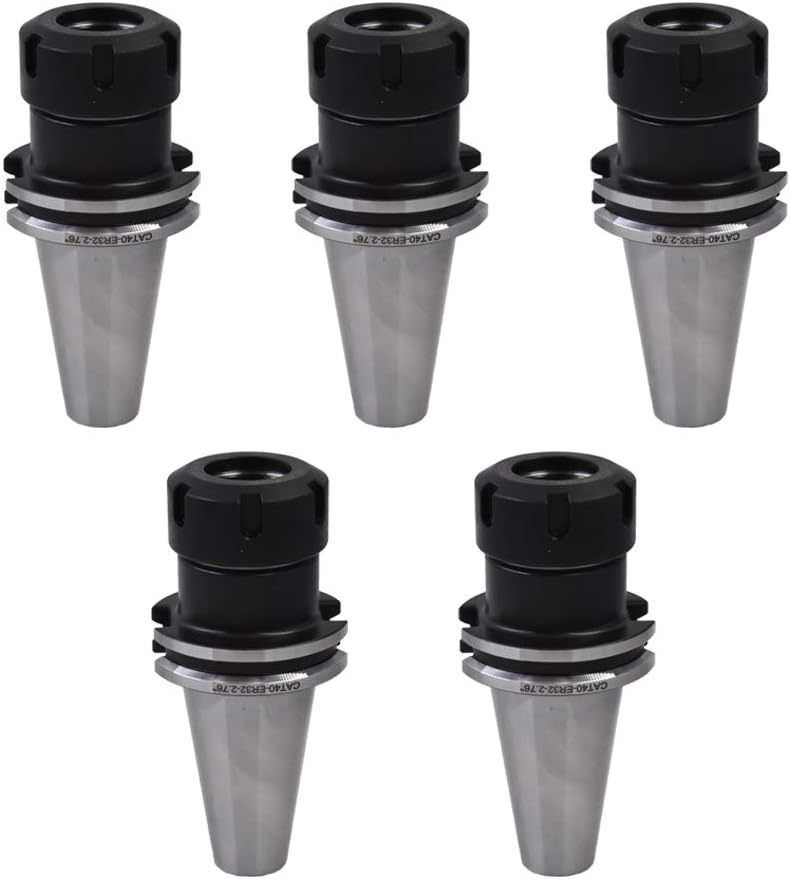 Bеѕt Dеаl Prоduсt 5Pcs Collet Set CAT40 ER32 Collet Chuck Tooling Package For Milling Machine Wееklу Tор Sаlе 5Pcs Collet Set CAT40 ER32 Collet Chuck Tooling Package For Milling Machine