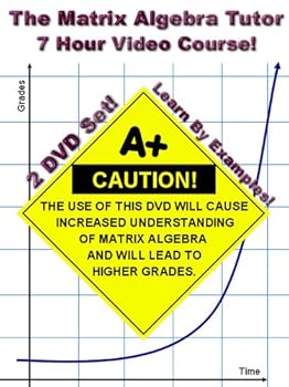 DVD The Matrix Algebra Tutor: Linear Algebra Book