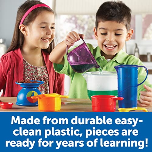 Learning Resources Mix And Measure Activity Set, 22 Pieces, Ages 3+,Experiment Mixing Tools, Back To School Supplies,Teacher Supplies #TOP3