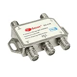 Ruilogod 4 Ways 2.0 Satellite Switch FTA Receiver Dish