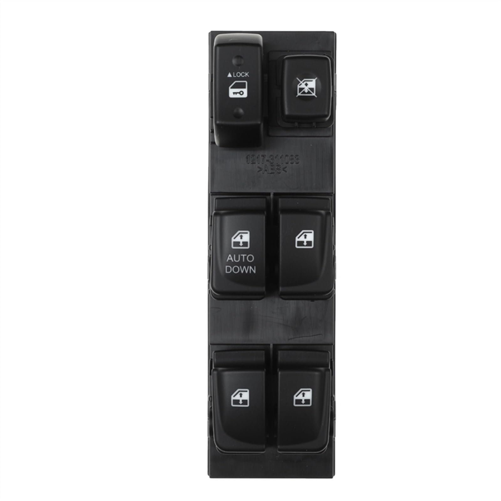 Interruttore di controllo del sollevatore elettric Per Hyundai per Elantra 2007 2008 2009 2010 Auto Elettrica di Alimentazione Sinistra Finestra di Vetro Anteriore per Interruttore Principale 935702H1
