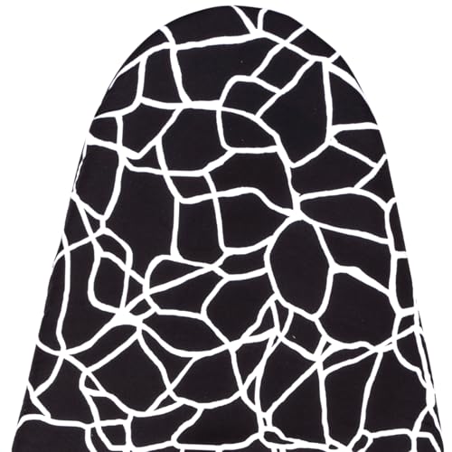 Umiin Grande Housse de Table à Repasser, 150x55cm, Housse de Table à Repasser XXL élastique avec Rembourrage en Feutre de 6 mm d'épaisseur, Dessus en Coton, Sangles et Crochets