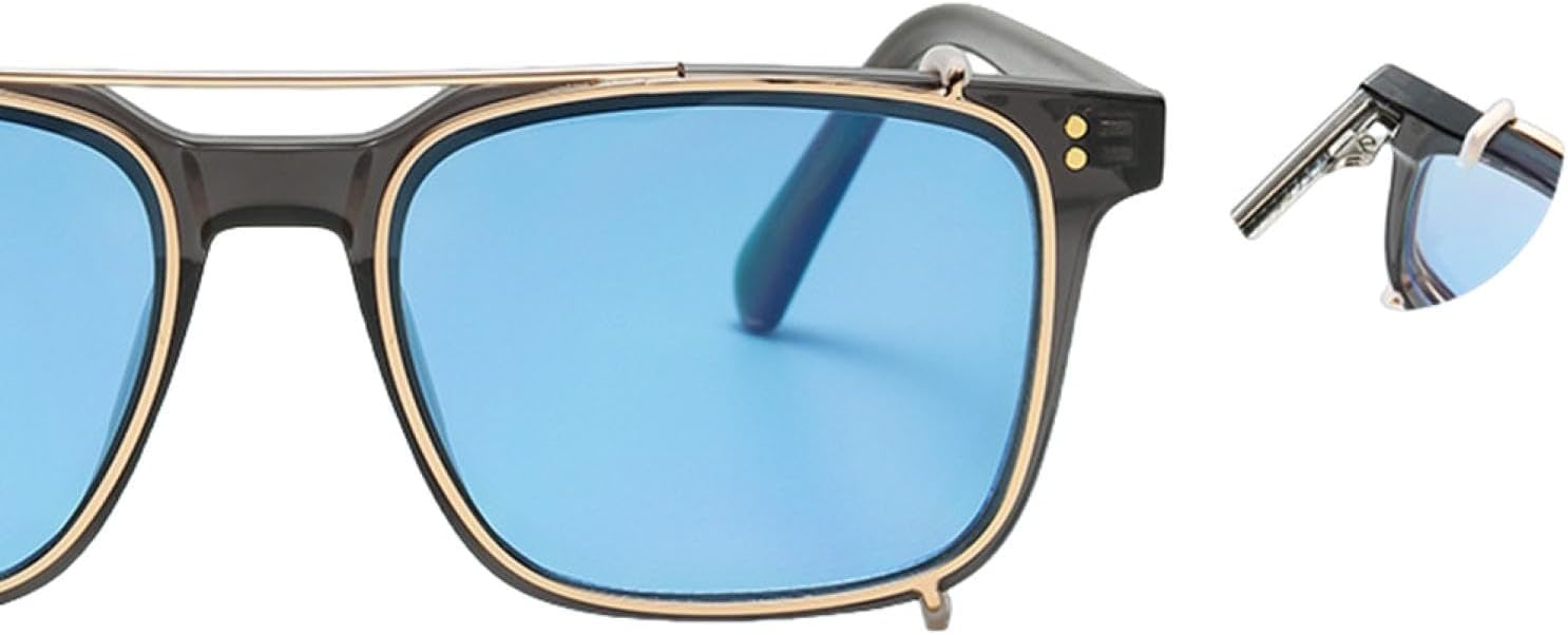 Glasses Frame Sunglasses Clip Anti-glare Goggle Men Travel Fishing Cycling Sun Glasses Uv400