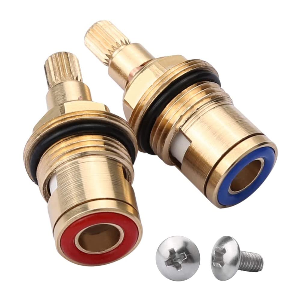 Buy Gcroet Tap Valves Replacement Ceramic Stem Disc Cartridge Faucet Valve Quarter Turn Faucet