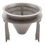 TITAN MANIA(チタンマニア) ドリッパー コーヒーフィルター チタン製 キャンプ アウトドア 一人用 キャンプ用品 紙フィルター不要 ペーパーレス スタンド分離