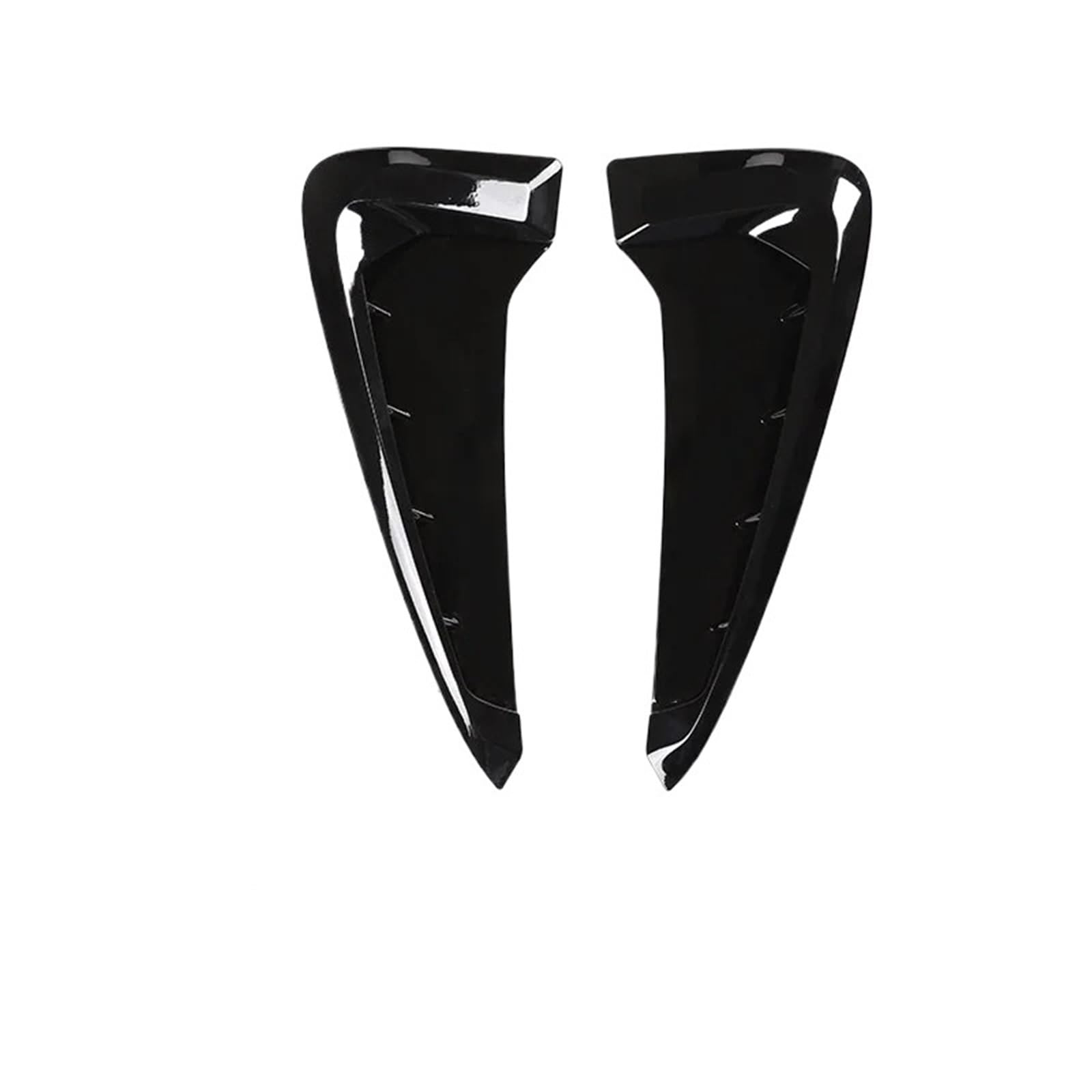 Air Side Vent Trim Car Side Wing Trim Fiber Car Shark Gills Side Fender Vent Stickers Fit for BMW 2014-2018(Black No Logo)
