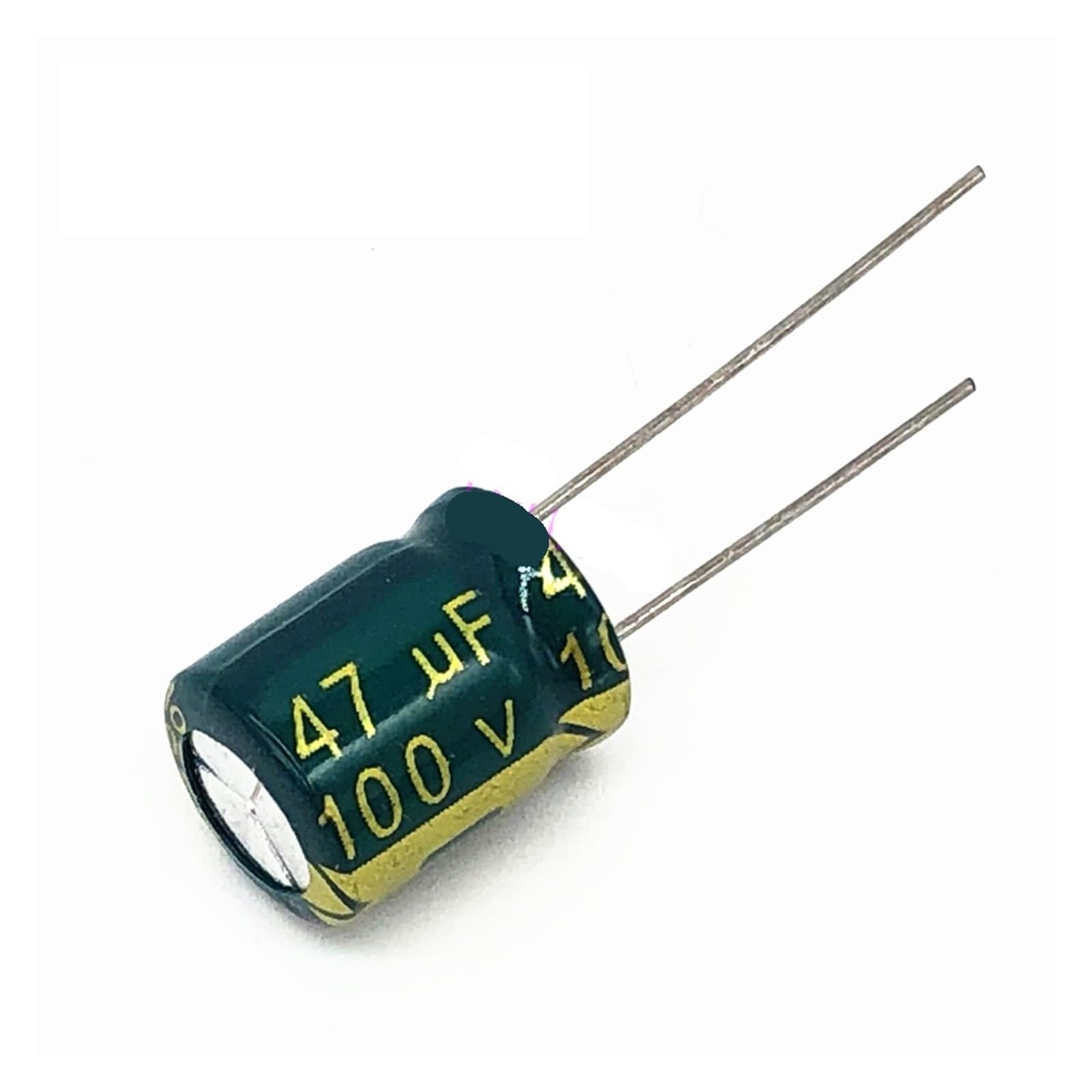 ICXLPMC 5pcs/lot BC11 high frequency low impedance 100v 47UF aluminum electrolytic capacitor size 8 * 12 47UF 20%