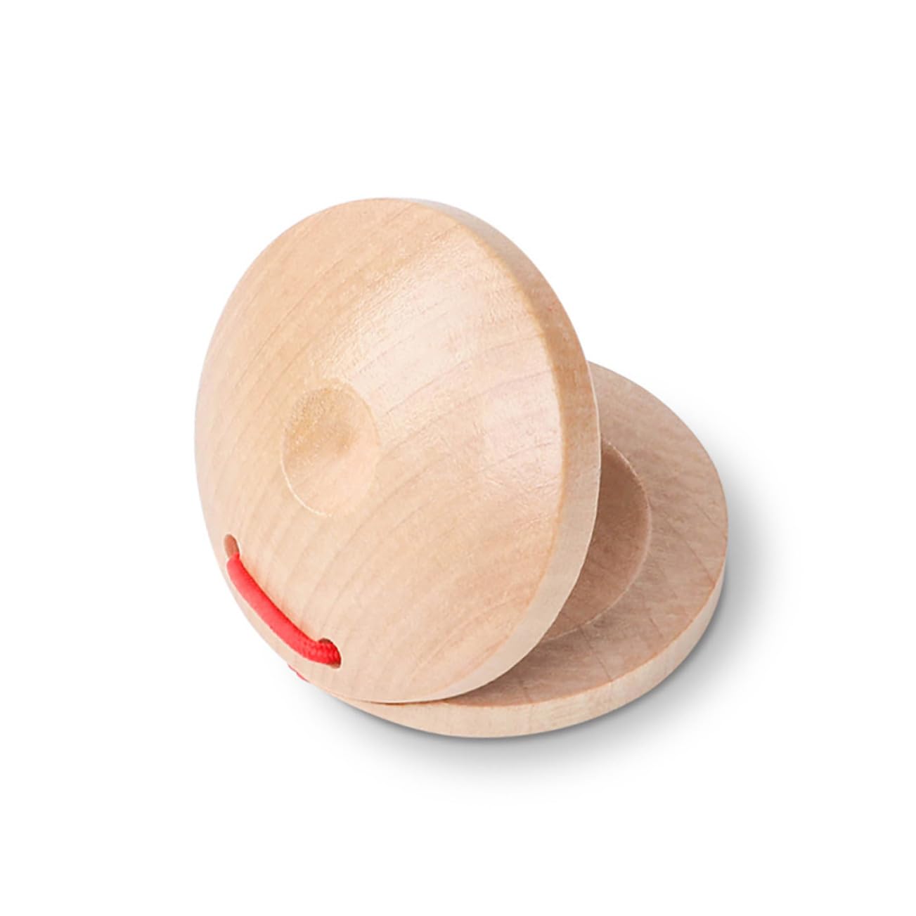 VICASKY Nacchere Musicali in Legno 12 Pezzi per Ragazzo Ragazza Suono Nitido e Facile da Impugnare, Strumento a Percussione per Insegnamento Professionale e Festività