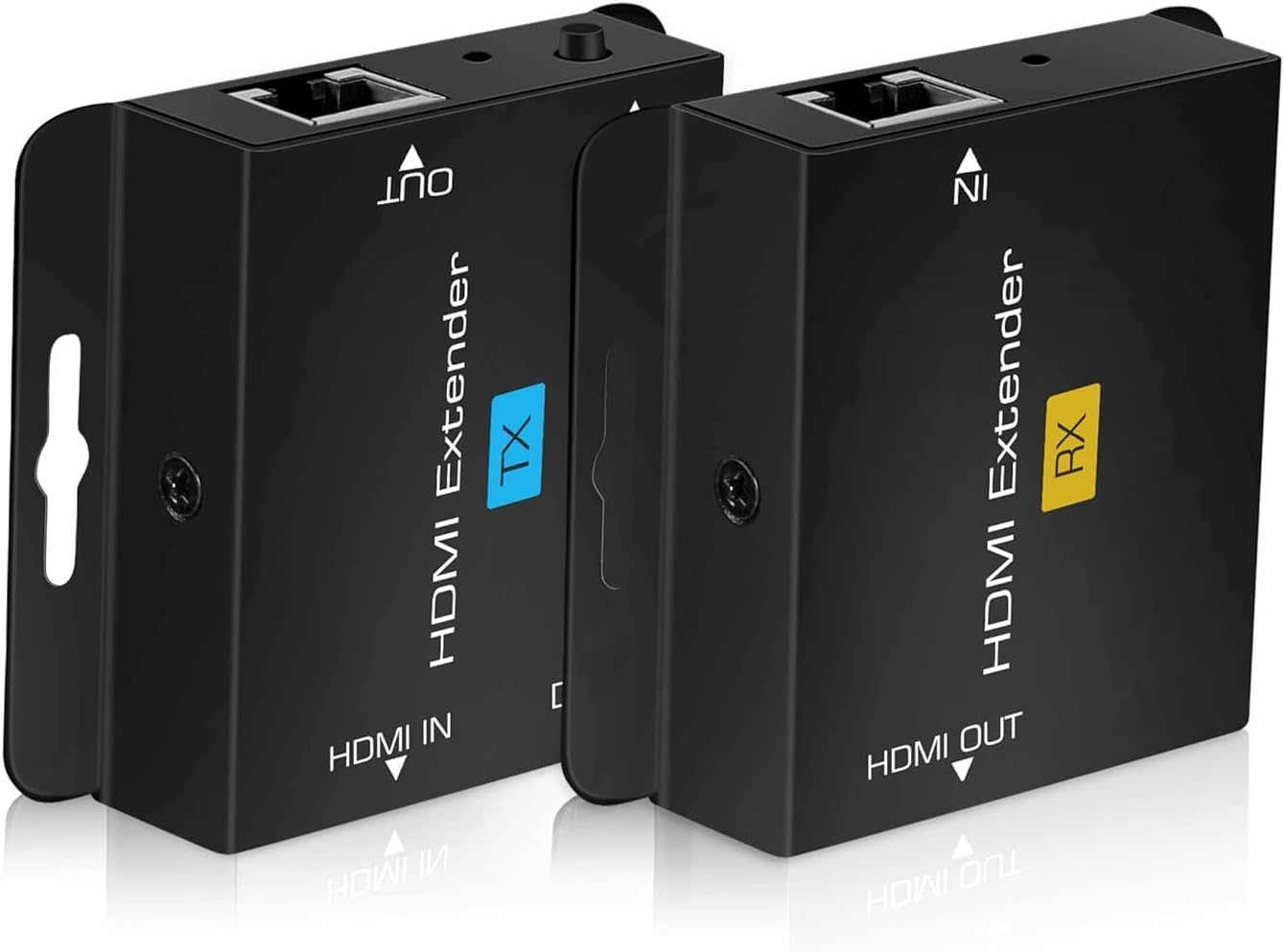 avedio links 196ft/60m HDMI Extender Over Cat 5e/6/7, 1080P HDMI Ethernet Extender Balun Adapter with Single POC Power Supply, Support 3D, EDID, Deep Color, Compatible with DVD, Fire Stick, Roku, PS5 avedio links 196ft/60m HDMI Extender Over Cat 5e/6/7, 1080P HDMI Ethernet Extender Balun Adapter with Single POC Power Supply, Support 3D, EDID, Deep Color, Compatible with DVD, Fire Stick, Roku, PS5