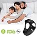 Anti Snoring Chin Strap for CPAP Users,Adjustable and Breathable Chin Strap-Keep Mouth Closed for Effectively Reduce Snoring,Non-Stick Hair,Don't Fade,Skin-Friendly Comfortable Sleeping Chin Strap
