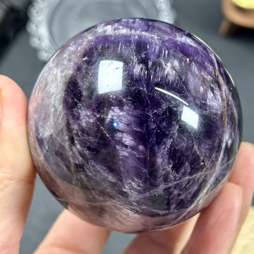 Esfera de amatista para decorar el escritorio de casa y crear espacios armónicos 6