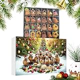 Décoration de vacances en 3D : Doté d'éléments de capybara en 3D, le calendrier de l'Avent de Noël s'intègre harmonieusement aux modules de décoration festifs, favorisant une atmosphère thématique qui améliore la présentation visuelle et tactile, idéale pour une expérience de vacances immersive à domicile.