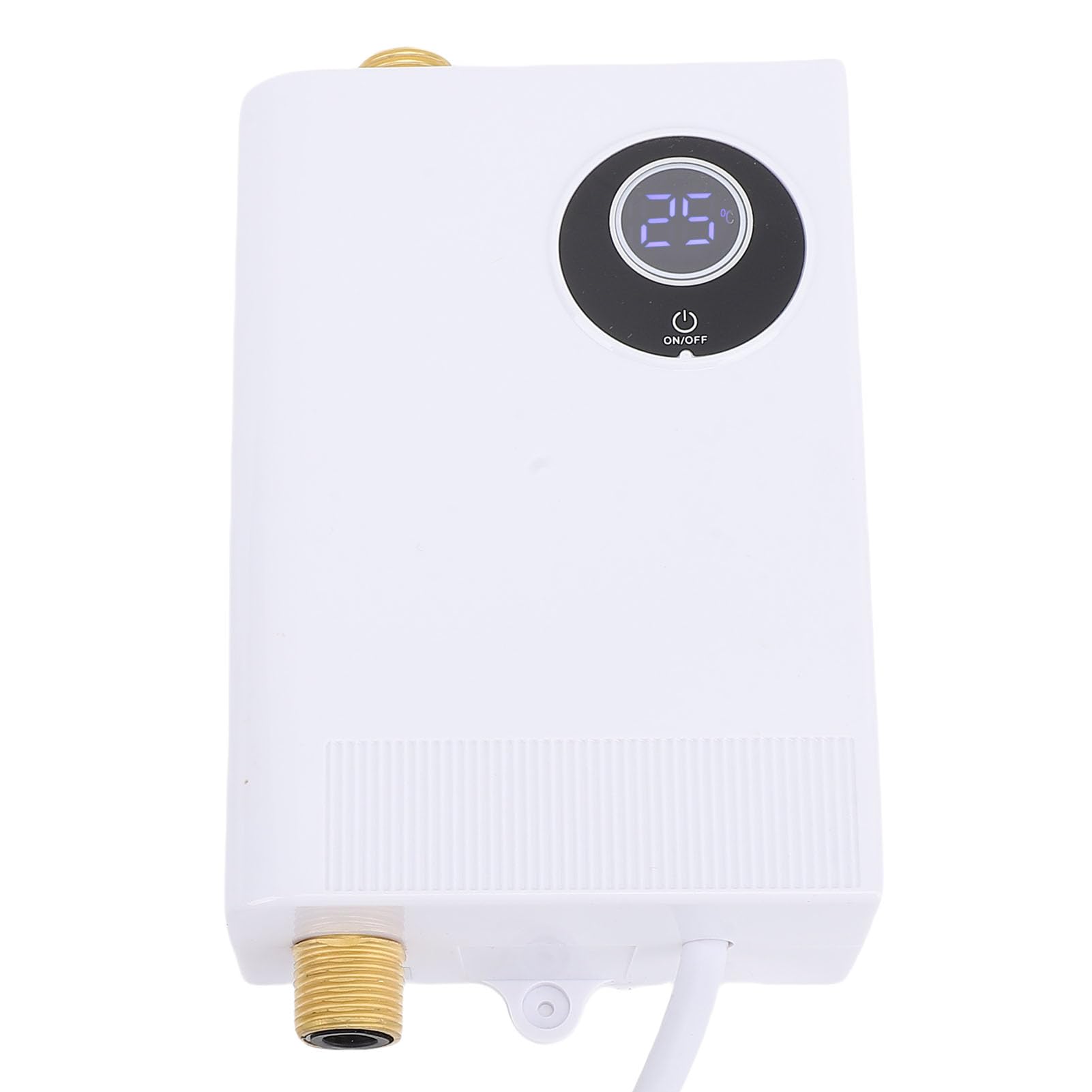 Calentador de Agua sin Tanque Instantáneo a Pedido con Pantalla Táctil Eléctrico Pequeño (EU enchufe 220V)