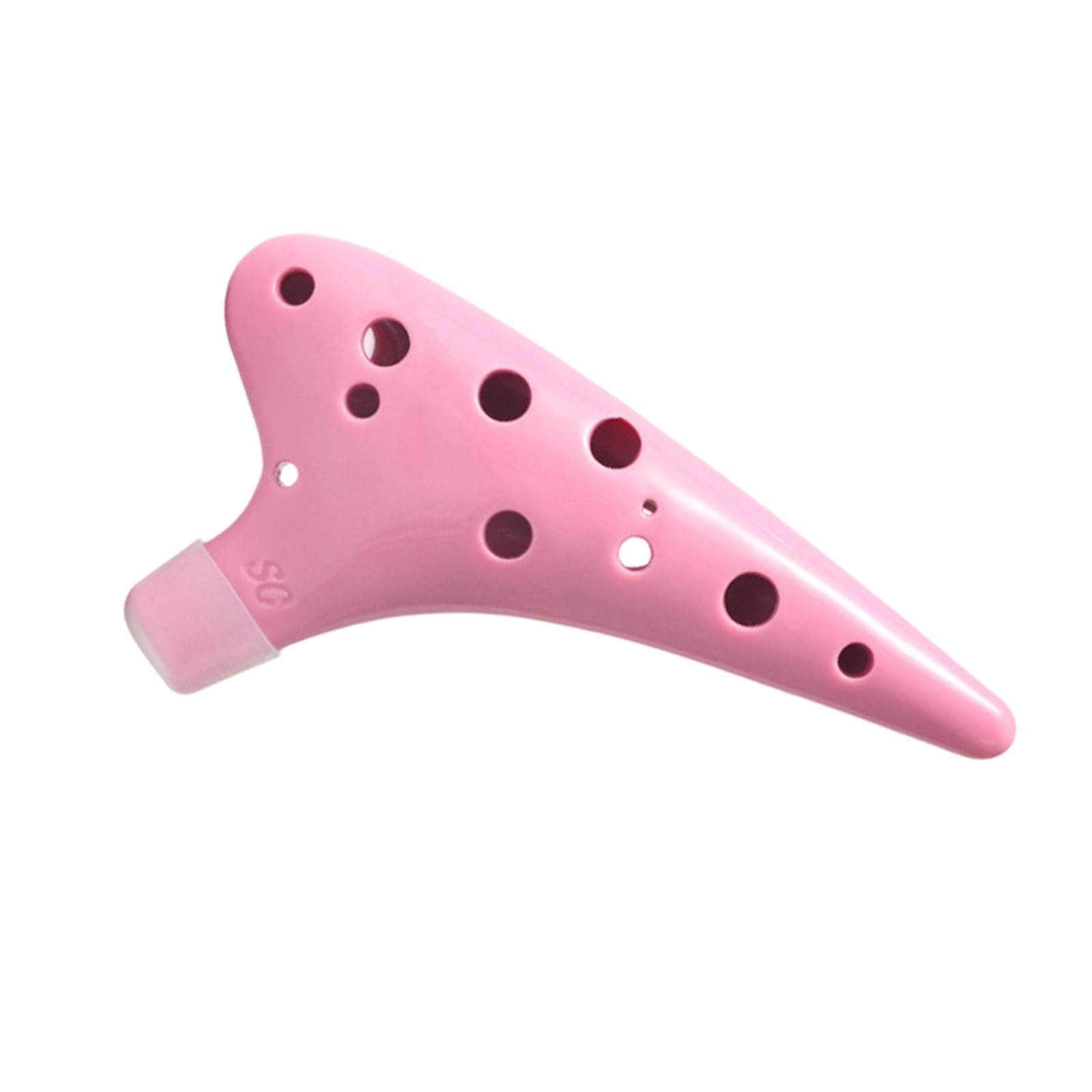 Ocarina Strumento In Resina ABS Ocarina Portatile A 12 Fori Con Chiave Alta SC