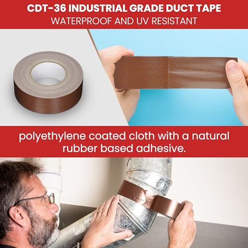 Image of GGR Supplies CDT-36 Industrial /Professional Grade Duct Tape. Multi-Purpose 11 MIL Waterproof and UV Resistant DIY and Repair. 30 Yards. (Pink, 2 Inches)