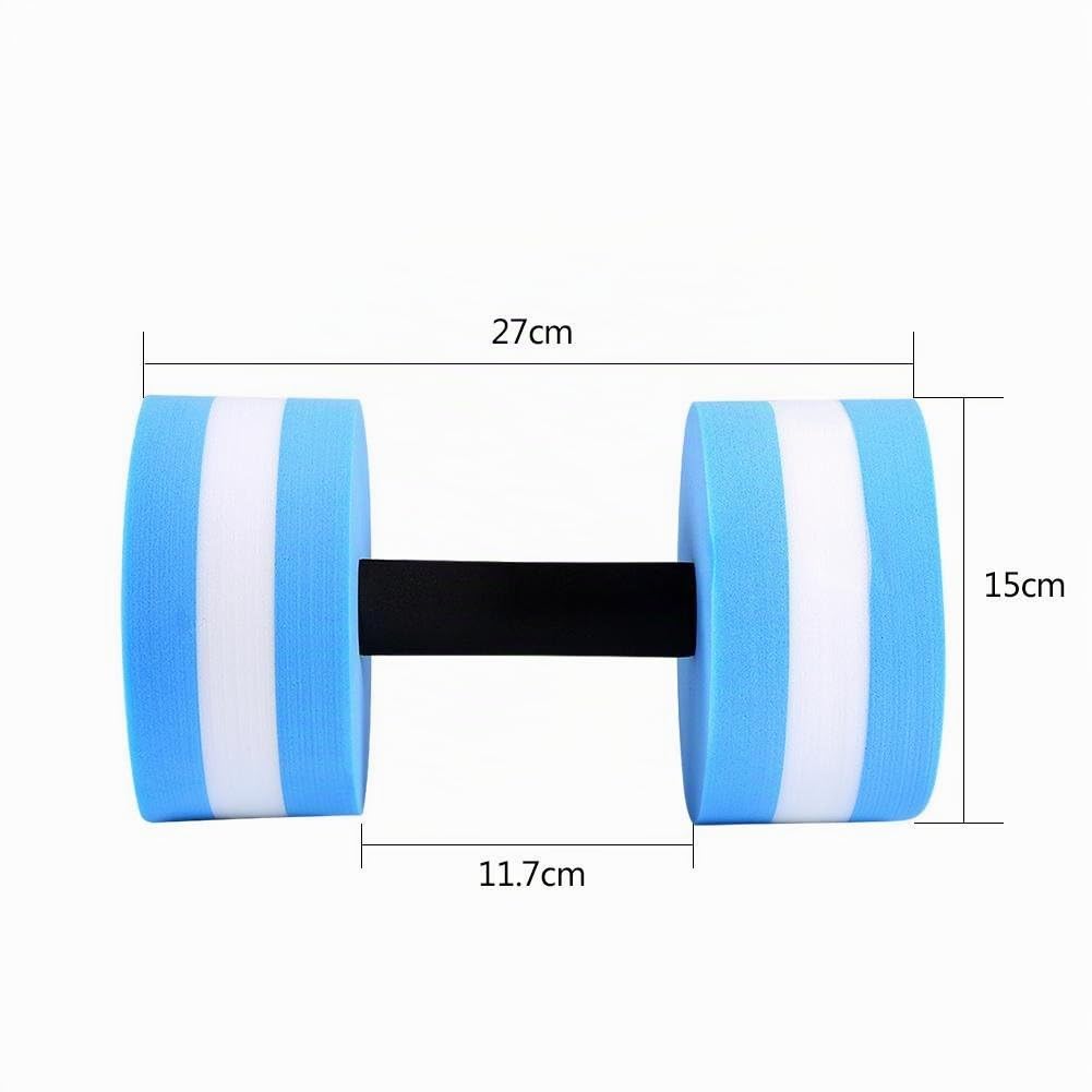 Dioche Manubri galleggianti per Piscina, 1 Paio Acqua Aerobica Manubri Acquatico in Eva, Barbell Acqua Fitness Swimming Exercise Tool