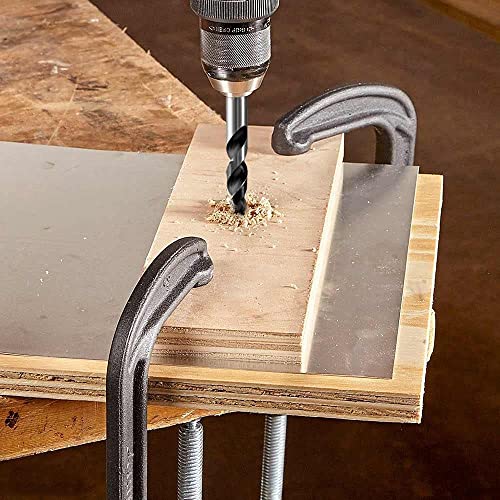 GOTOTOP Forets Bois Acier Carbone, 8 Pièces 6-20mm, 230mm Hexagonal