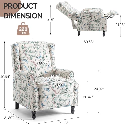 Sillón Floral Plegable Bird miniatura 2