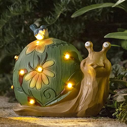 LA JOLIE MUSE Garden Statue Turtles Figurine - Cute Frog Face...