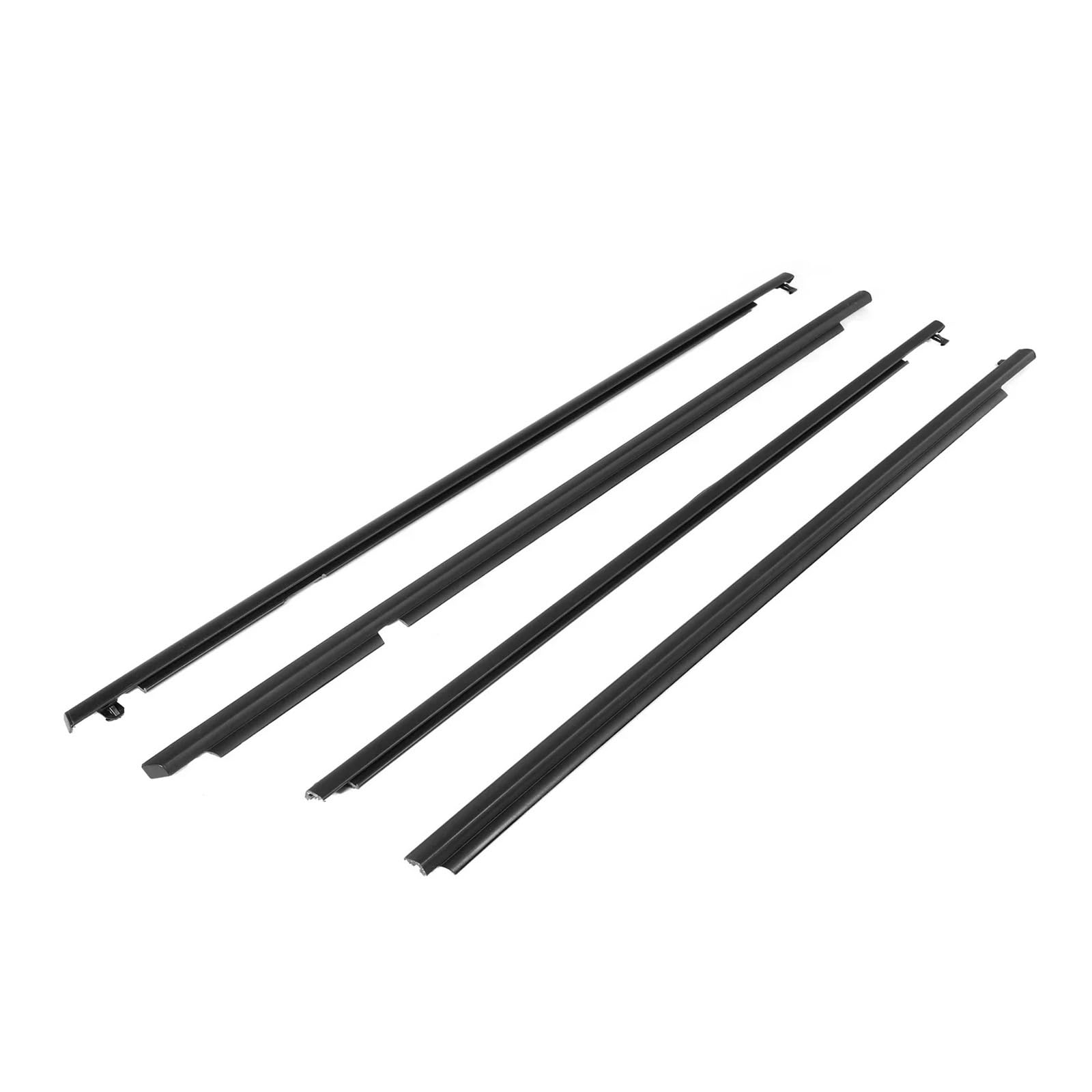 Rubber Seal 4Pcs for Toyota for RAV4 2006 2007 2008 Car Window Rubber Sealant Strip Side Weatherstrip Rainproof Weather Strip Strip