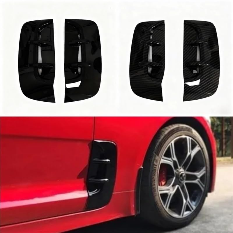 Aileron latéral Stinger finition noir brillant haut de gamme pour garde-boue - 3