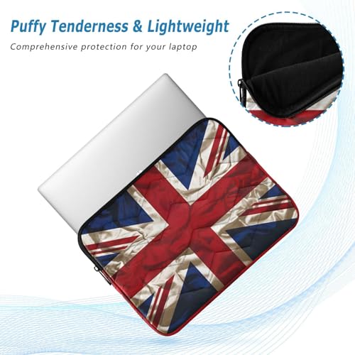 Funda para portátil 13-14 pulg impermeable con bandera británica miniatura 5