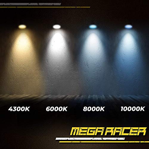 Mega Racer D2S D2C D2R Xenon Hid 10000K Blue Light Low Beam Headlight Head Lamp Bulb Replacement 66040 85122 #TOP5