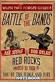  Notebook: Neil Young V Bob Dylan , Journal for Writing, College Ruled Size 6\