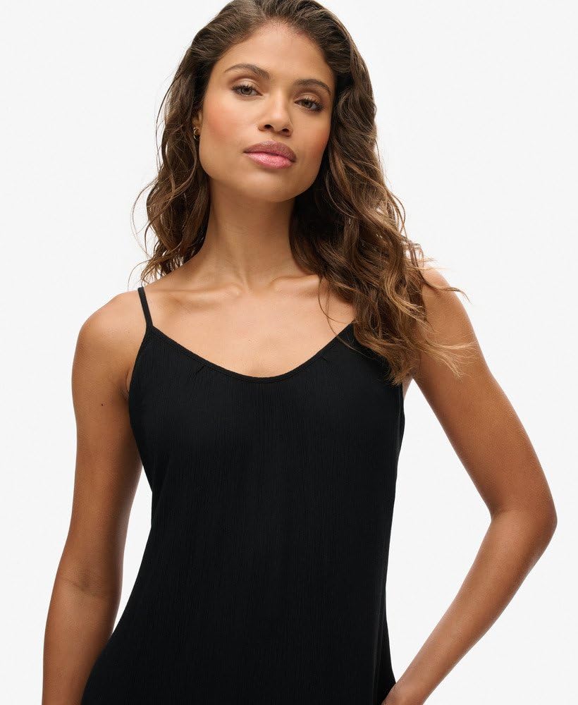 Superdry Robe maxi à bretelles pour femme pour la plage