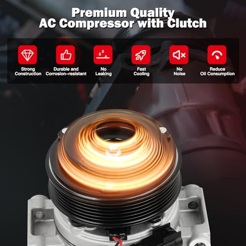 Image of cciyu Air Conditioning Compressor Fit for Ford Fusion 3.5L 2010-2012