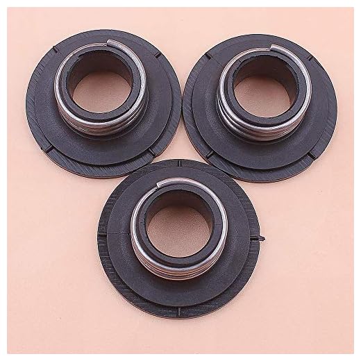 Beixi tid 3pcs / lot Olja Pinion snäckväxel Kompatibel med Husqvarna 340 345 445 450 E Motorsåg 503.931.801