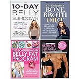 Bone Broth Diet, 10 Day Belly Slimdown (Hardcover), Scandinavian Belly Fat Programme, Ultimate Flat Belly 4 Books Collection Set