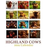Zoom IMG-1 2026 highland cow wall calendar Zoom IMG-1 2026 highland cow wall calendar