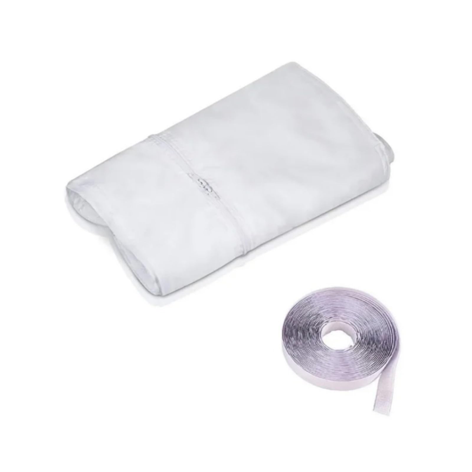 Window Seal For Portable Air Conditioner Flexible Cloth Sealing Plate With With Zip And Adhesive Fast All Weather Protection(500cm)