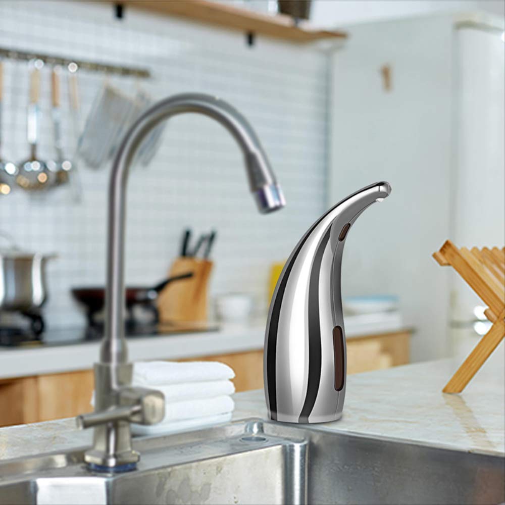 Dispenser di Sapone Senza Schiuma A Infrarossi con Sensore Intelligente A Infrarossi per Dispenser di Sapone Liquido 300ml