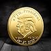 TYMLINYU Donald Trump Jan 20, 2025 Gold Plated Challenge Coin 47th President Make America Great Again Seal Limited Edition Collectible Inaugural Commemorative Coin, for Trump Supporters