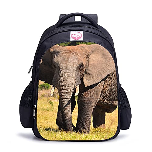 Sac à dos Elephant Fashion 41x28x12 cm cartable mixte pour homme et femme imprimé 3D