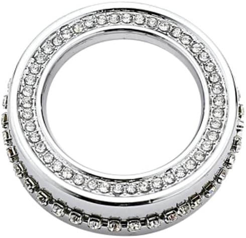 angelguoguo auto Control de Volumen Botón Knob Decoración calcomanía decorativo para tapa apropiado para Mercedes Benz A Class B Clase E Clase GLK