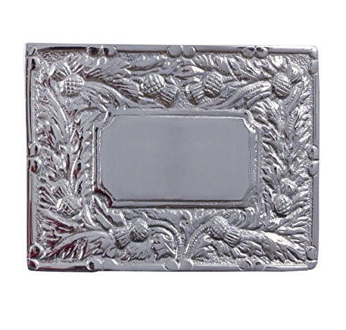 TW SPORTS & KILTS SCOTTISH CELTIC DESIGN KILT BELT BUCKLE (silver)