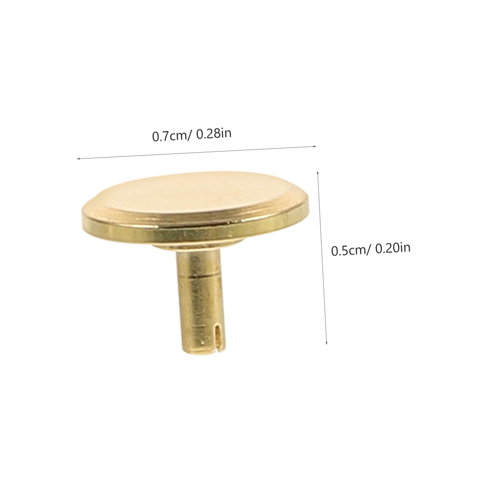 Jojofuny 8 Stück Kupfer Sekundenkappen - Reparatur Set Für Quarz Uhren Sekundenzeiger