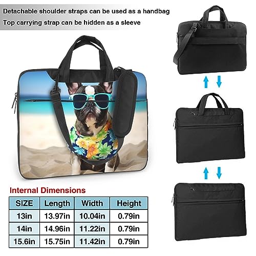 Bolso para portátil French Bulldog para verano miniatura 4