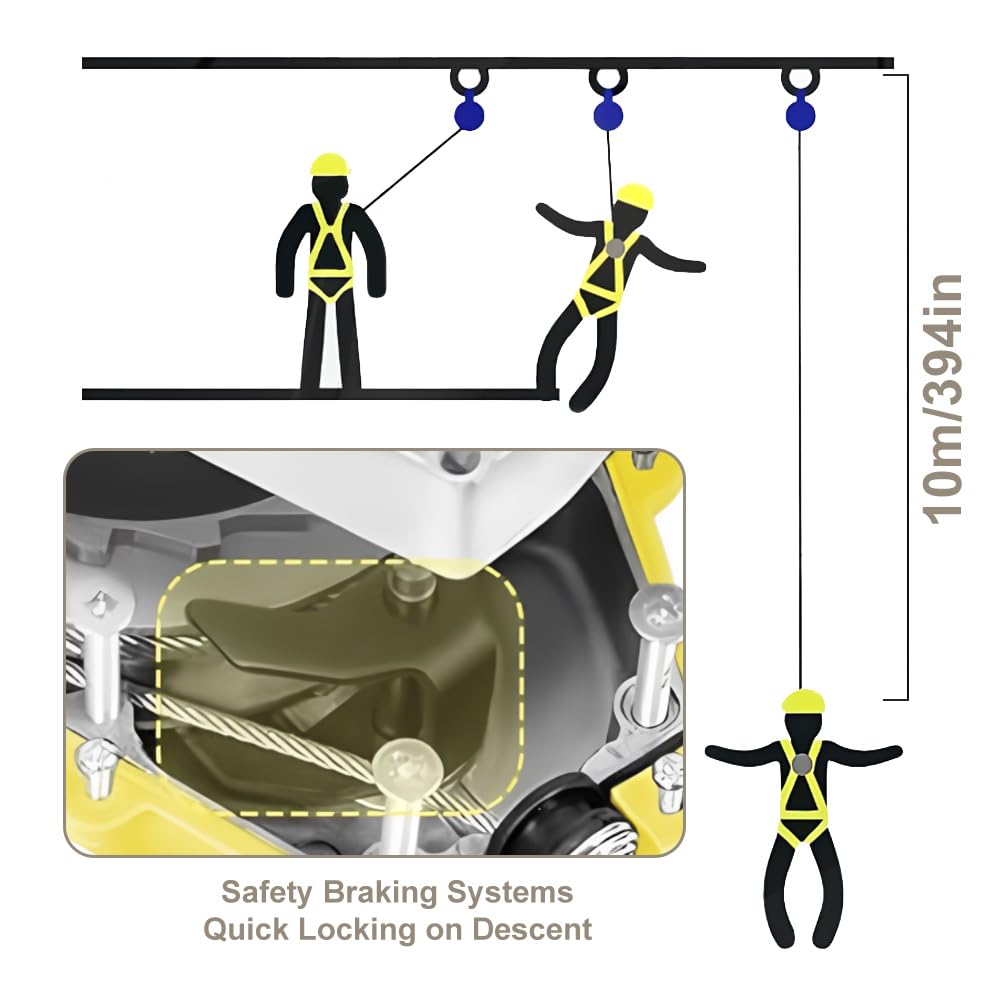 3M DBI Sala Protection Contre Les Chutes 1403099C Harnais de sécurité confortabl