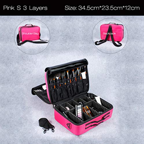 Preisvergleich Produktbild Kosmetiktasche Reise Make-Up Veranstalter Professionelle Make-Up Box Kosmetiktasche Taschen Beauty Case U