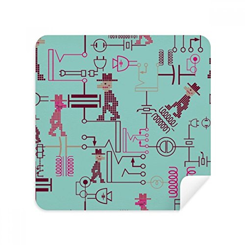 Chiffon de nettoyage anti-rayures pour éliminer le gras sur écran téléphone et verre de lunettes
