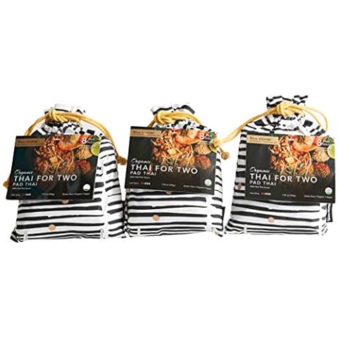 Thai for Two Cooking Kit by Verve CULTURE | USDA-Organic Pad Thai Cooking Kit | Authentic Thai Cuisine | Unique Cooking Gift Set | Vegan, Gluten-Free | Made in Thailand |Pack of 3 Cover